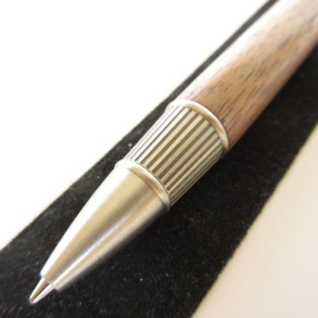 (image for) American Patriot Twist Pen in (Black Walnut) Antique Pewter