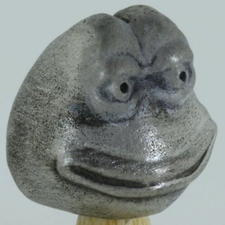 (image for) Pepe Frog Bead in Pewter by Marco Magallona