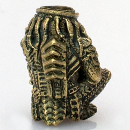 (image for) Predator Bead in Brass by Russki Designs