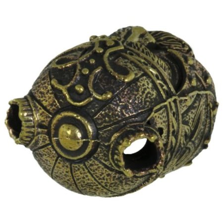 (image for) Viking Head in Brass By Alloy Army of Eurasia