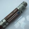 (image for) American Patriot Rollerball Pen in (Pink Rosewood) Antique Pewter