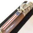 (image for) American Patriot Twist Pen in (Black Walnut) Antique Pewter