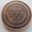 (image for) Peace Comes From Within 1 oz .999 Pure Copper Round (2016 Silver Shield) (Black Patina)