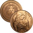 (image for) Peace Comes From Within 1 oz .999 Pure Copper Round (2017 Silver Shield)