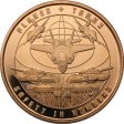 (image for) Planes And Tanks 1 oz .999 Pure Copper Round