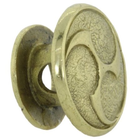 (image for) Raijin Shield Cord Button in Brass by Covenant Everyday Gear