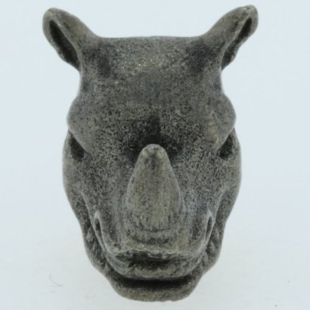 (image for) Rhino Bead in Pewter by Marco Magallona