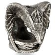 (image for) Raven Bead in Nickel Silver by Russki Designs