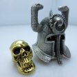 (image for) Riddle Of Steel Helmet With Thulsa Skull Silver/Gold By Bad Azz Beads