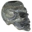 (image for) Rose Skull Bead in Black Oxide Finish by Schmuckatelli Co.