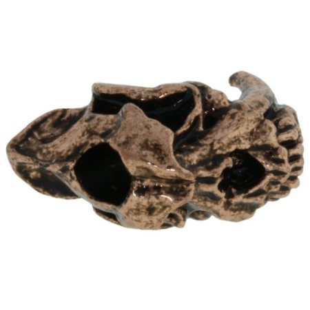 (image for) Sabretooth Bead in Antique Copper Finish by Schmuckatelli Co.