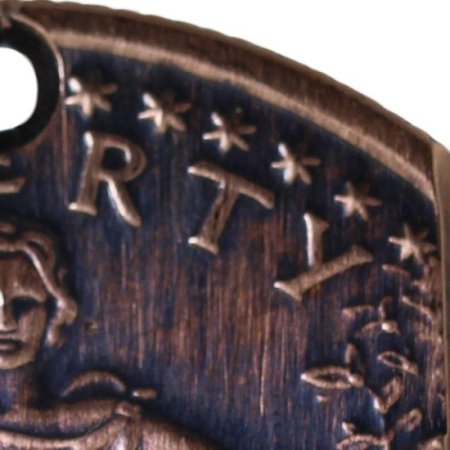 (image for) Saint Gaudens Copper Dog Tag Necklace