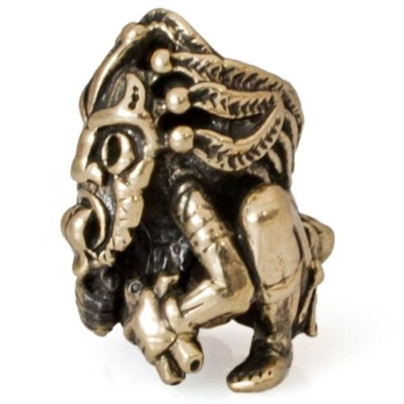 (image for) Shaman VooDoo Bead in Brass by Russki Designs