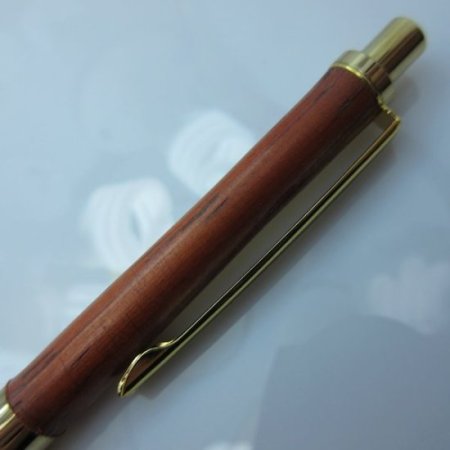 (image for) Slimline Pencil in (Padauk) 24kt Gold