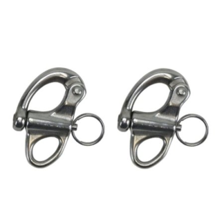 (image for) Fixed Eye Snap Shackle - (Stainless Steel)