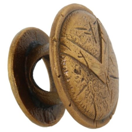 (image for) Spartan Shield Cord Button in Copper by Covenant Everyday Gear