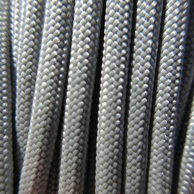 Grey 550# Type III Paracord 100' S12