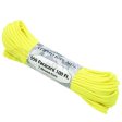 (image for) Neon Yellow 550# Type III Paracord S19