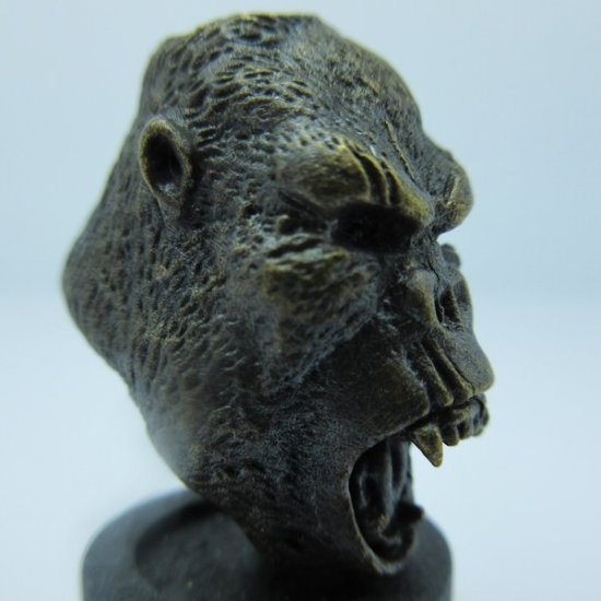 (image for) Silverback Gorilla in Brass With Black Patina by Covenant Everyday Gear