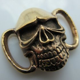 Skull Boot / Bracelet Bead in Copper by Santi-Se