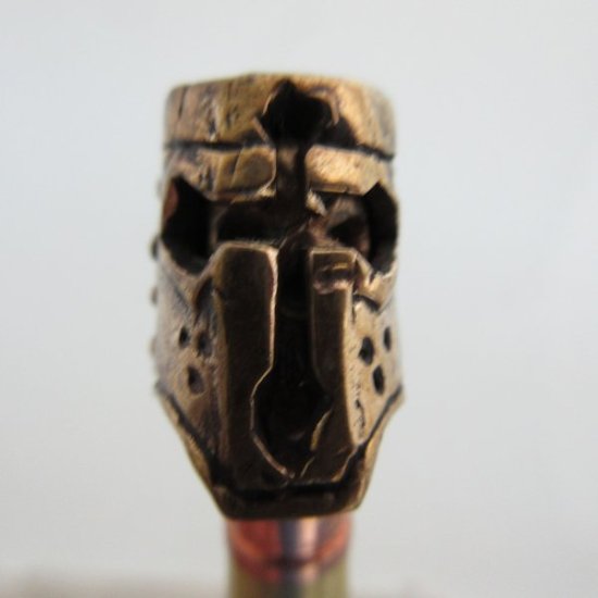 (image for) Skullhelm (2 piece) in Bronze by Sosa Beadworx