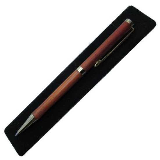 (image for) Slimline Twist Pen in (Padauk) 24kt Gold