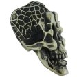 (image for) Smoker Skull In Nickel Silver By Evgeniy Golosov