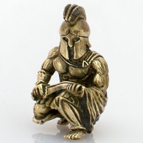 Spartan Bead in Brass by Russki Designs