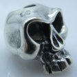 (image for) Jawless Skull #2 (Large Eyes) in .925 Sterling Silver by GD Skulls