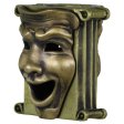 (image for) Theatrical Mask (Brass Base - Bronze Masks) By Techno Silver