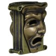 (image for) Theatrical Mask (Brass Base - Bronze Masks) By Techno Silver