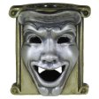 (image for) Theatrical Mask (Brass Base - .925 Sterling Silver Masks) By Techno Silver