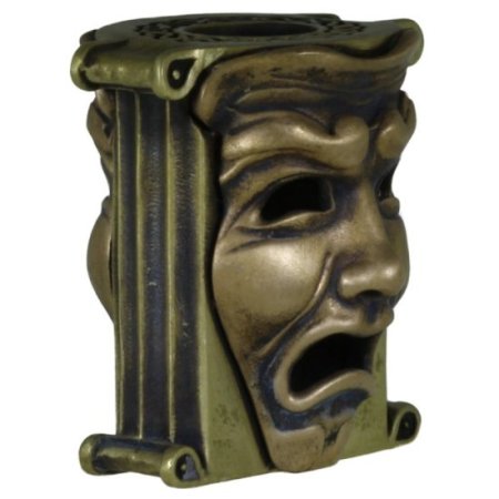 (image for) Theatrical Mask (Brass Base - Bronze Masks) By Techno Silver