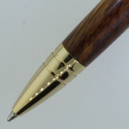 (image for) Bolt Action Tec-Pen in (Cocobolo Rosewood) 24kt Gold