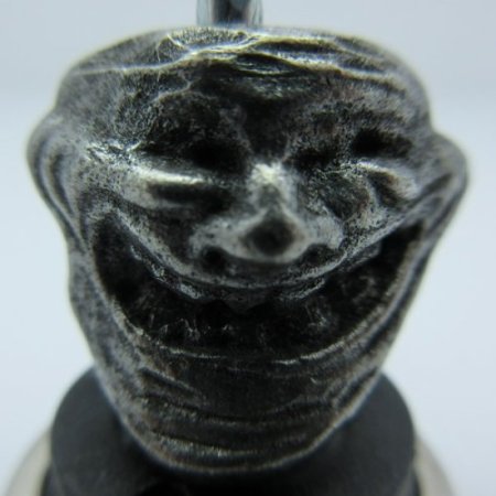 (image for) Troll Face Bead in Pewter by Marco Magallona