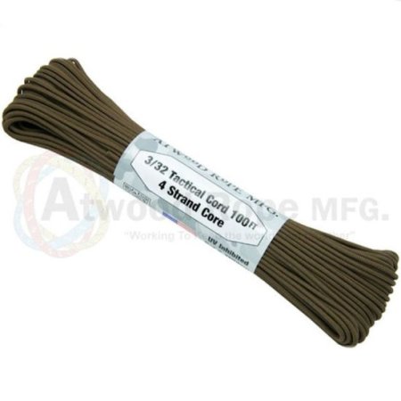 (image for) Brown 275# Tactical Cord 3/32" x 100' TS07