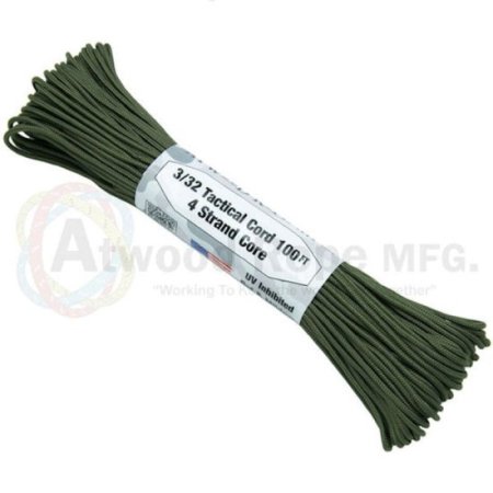 (image for) Olive Drab 275# Tactical Cord 3/32" x 100' TS14