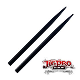 3 1/2" 550lb Tapered Tip Stitching Needles ~ Black