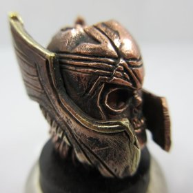 Thor Bead in Copper & Brass by Sosa Beadworx