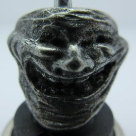 Troll Face Bead in Pewter by Marco Magallona