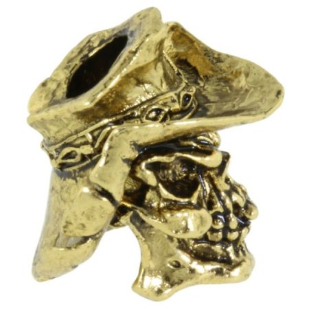 (image for) Vinnie Garoon Cowboy Bead in 18K Antique Gold Finish by Schmuckatelli Co.