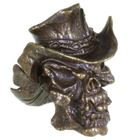 (image for) Vinnie Garoon Cowboy Bead in Solid Oil Rubbed Bronze by Schmuckatelli Co.