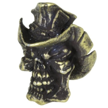 (image for) Vinnie Garoon Cowboy Bead in Roman Brass Oxide Finish by Schmuckatelli Co.