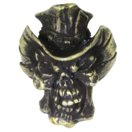 (image for) Vinnie Garoon Cowboy Bead in Roman Brass Oxide Finish by Schmuckatelli Co.