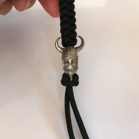 Viking Lanyard With Black 550# Paracord