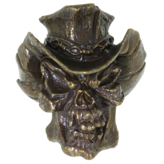 (image for) Vinnie Garoon Cowboy Bead in Solid Oil Rubbed Bronze by Schmuckatelli Co.