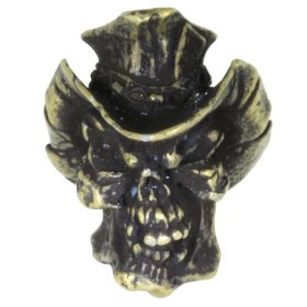 Vinnie Garoon Cowboy Bead in Roman Brass Oxide Finish by Schmuckatelli Co.