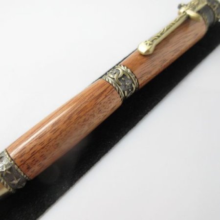 (image for) Western Twist Pen in (Red Heart) Antique Brass