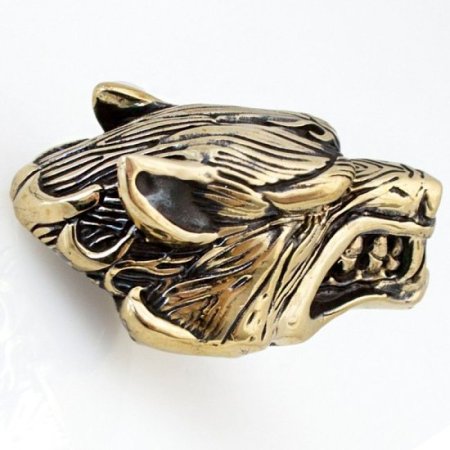 (image for) Wolf in Brass By Castings Pride