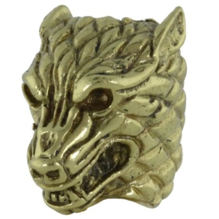 (image for) Wolfhead in Brass by Covenant Everyday Gear